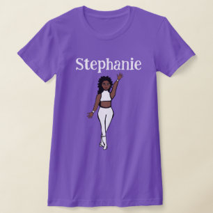 Add A Name White Dancer T-Shirt