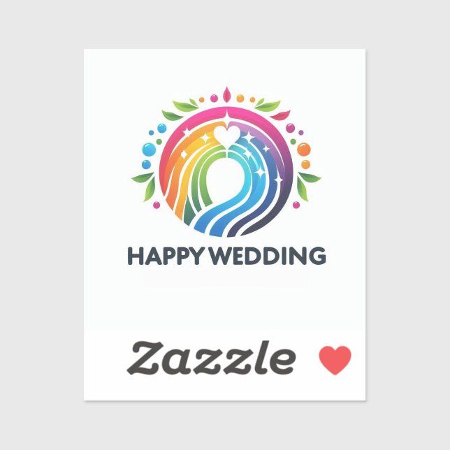 Add a Personal Touch to Your Wedding Sticker (Sheet)