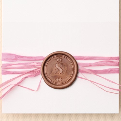  Add A Personal Touch With A Monogrammed Wedding  Wax Seal Sticker