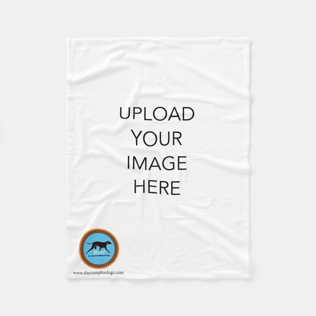 Add a Photo Fleece Blanket Zazzle