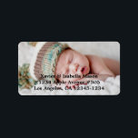 Add A Photo Label<br><div class="desc">Replace with your own photo, name and address sits in front</div>
