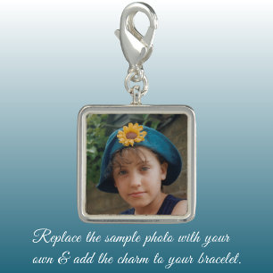 Add a photo personalized charm