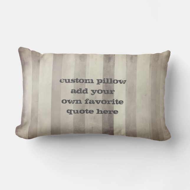 add a quote pillow for custom home decor (Front)