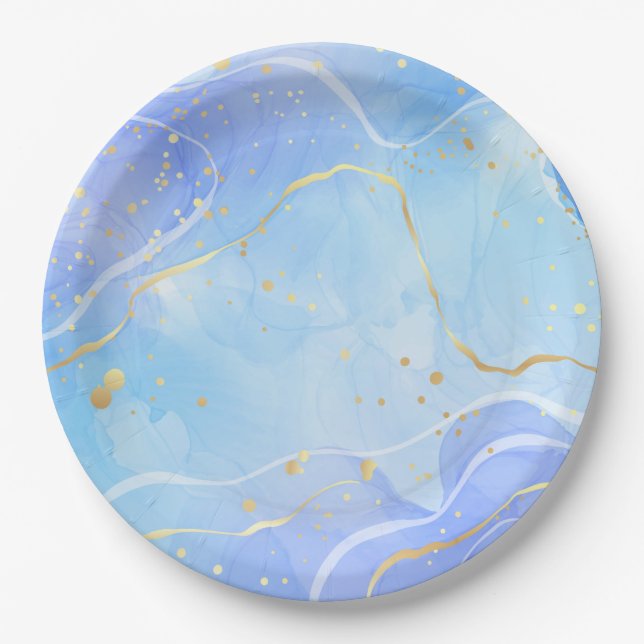 Add a Splash of Color with Round Paper Plates (Front)