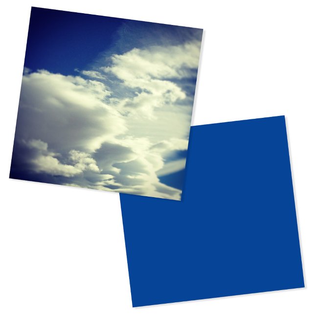 Add A Square Photo Square Business Card (Add A Square Photo Square Business Card)