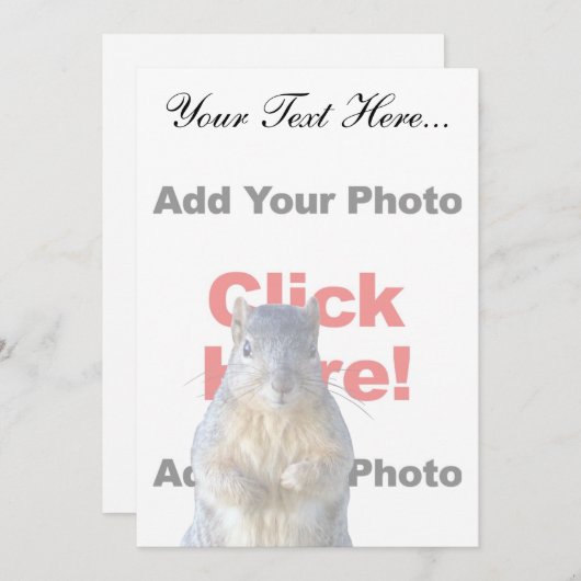 Add A Squirrel Custom (Front/Back)