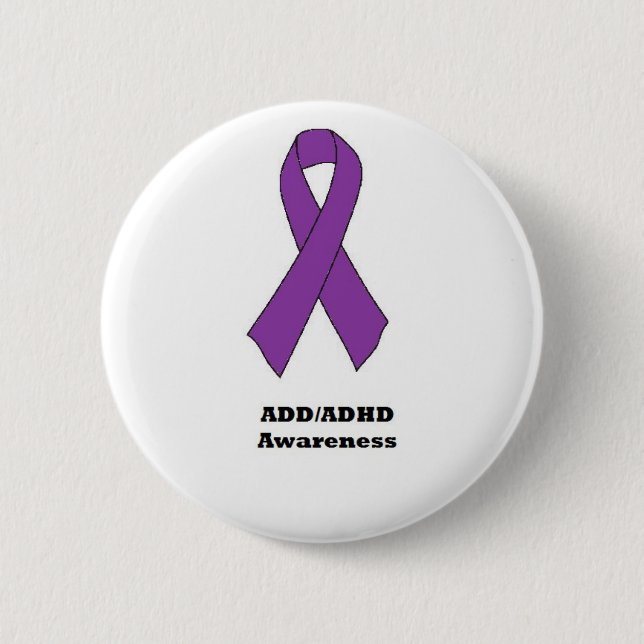 ADD/ADHD Awareness Button (Front)