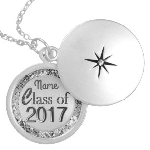 Add Any Name Class Of 2017 Grad Locket Necklace