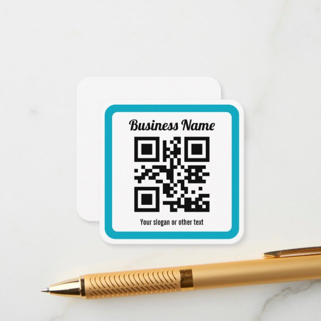 Add Any Website’s URL & Instantly Create a QR code Enclosure Card (Front/Back In Situ)
