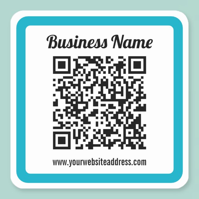 Add Any Website’s URL & Instantly Create a QR code Square Sticker (Creator Uploaded)