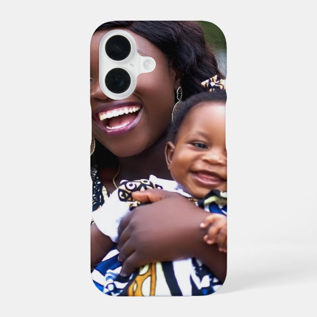 Add Baby Photo Customize Personalize iPhone Case (Back)