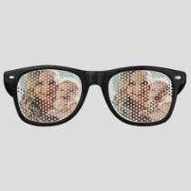 Add Baby Photo Personalize Customize Retro Sunglasses