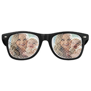 Add Baby Photo Personalize Customize Retro Sunglasses