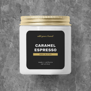 Add Brand Fully Custom Colors Modern Product Label
