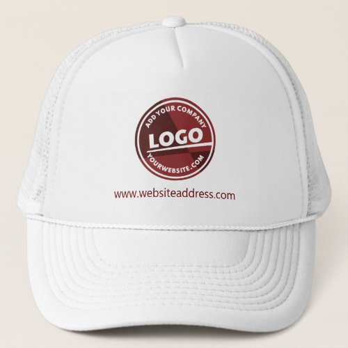 Add Brand Logo Business Owner Promotional Custom Trucker Hat