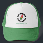 Add Brand Logo Business Staff Employee Trucker Hat<br><div class="desc">Add your brand logo and custom text to this trucker hat that's perfect for creating brand awareness or as an advertising medium. Available in other colors and sizes. No minimum order quantity and no setup fee.</div>