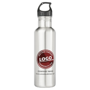 Add Brand Logo Custom Business Promotional Gifts Stainless Steel Water Bottle