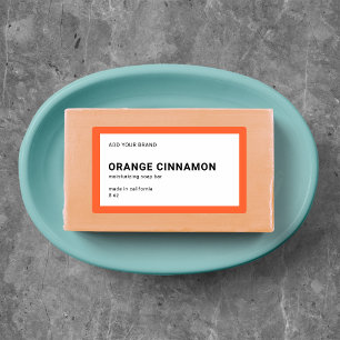 Add Brand Modern Minimalist Editable Color Product Labels