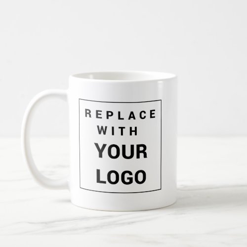 Add Business and Brand Logo Company Employees Coffee Mug