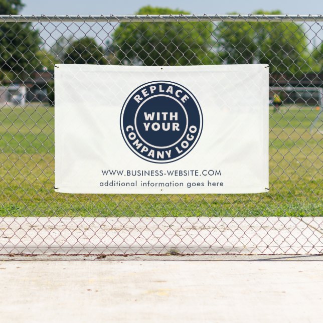 Add Business and Brand Logo Company Event Banner (Insitu)
