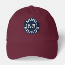 Add Business and Brand Logo Employees Custom Hat