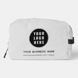 Add Business Logo and Company Website Custom Dopp Kit