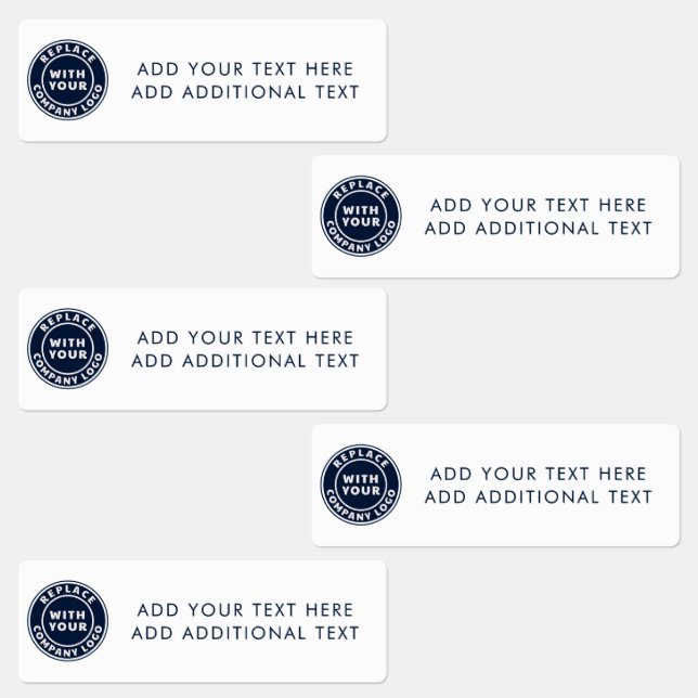 Add Business Logo and Text Employees Labels (Group)