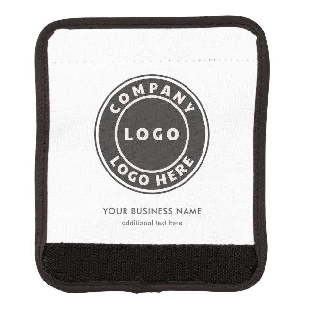 Add Business Logo and Website Company Promotional Luggage Handle Wrap (Front)