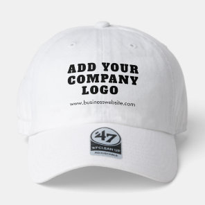 Add Business Logo and Website Corporate Custom 47 Brand Hat