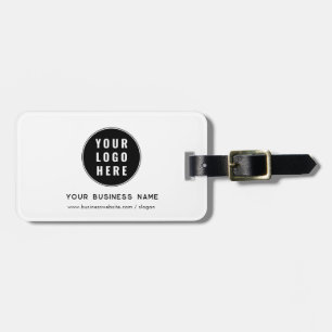 Add Business Logo and Website Custom Company Luggage Tag