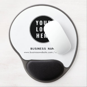 Add Business Logo and Website Custom Marketing Gel Mouse Pad