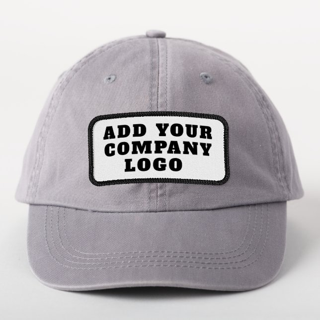 Add Business Logo Company New Employee Swag Patch (On Headwear)