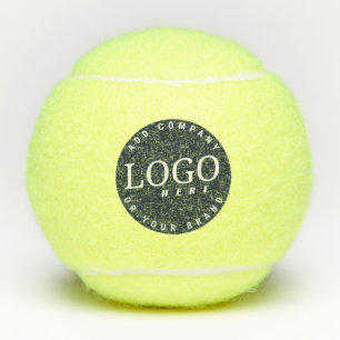 Add Business Logo Company Team Employees Swag Tennis Balls