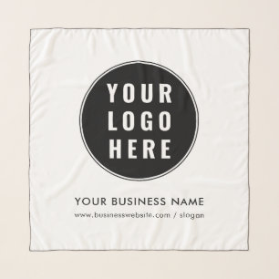 Add Business Logo Conference Promotional Custom Scarf