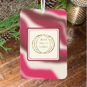 Add Business Logo Cool Christmas Promotional Gift Air Freshener