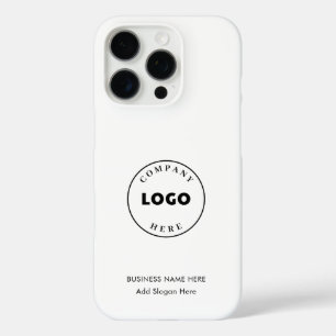 Add Business Logo Corporate Employees iPhone 16 Pro Case
