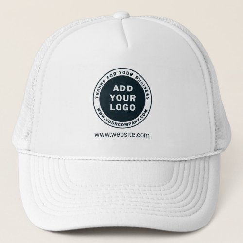 Add Business Logo Custom Company Employee Trucker Hat