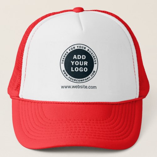 Add Business Logo Custom Employee Trucker Hat