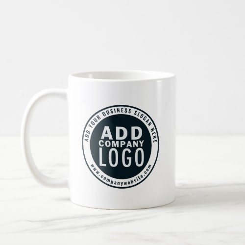 Add Business Logo Custom Website Address Coffee Mug