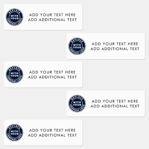 Add Business Logo Modern Simple Labels