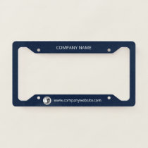 Add Business Logo Name and Company Website License Plate Frame