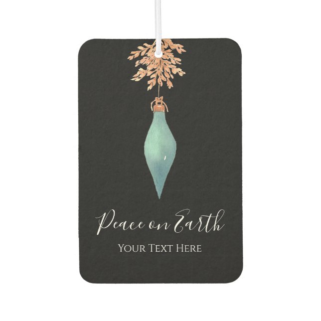 Add Business Logo Promotional Holiday Gift   Air Freshener (Front)