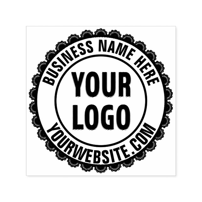 Add Business Logo Self-inking Stamp (Design)