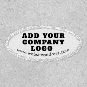 Add Business Logo Website Employees Custom Patch