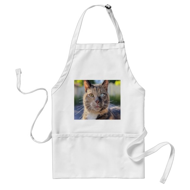 Add Cat Photo Customize Adult Apron (Front)
