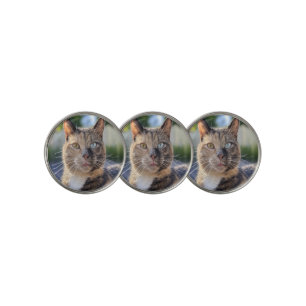 Add Cat Photo Customize Golf Ball Marker
