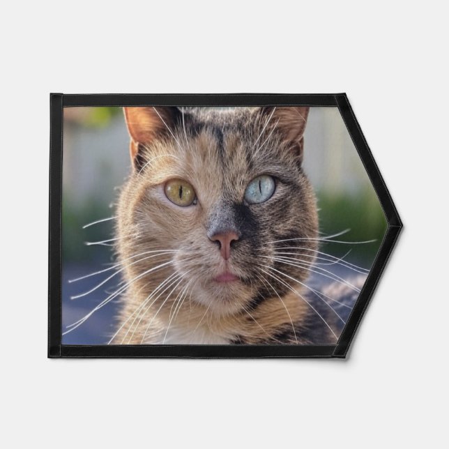 Add Cat Photo Customize Pennant (Front)