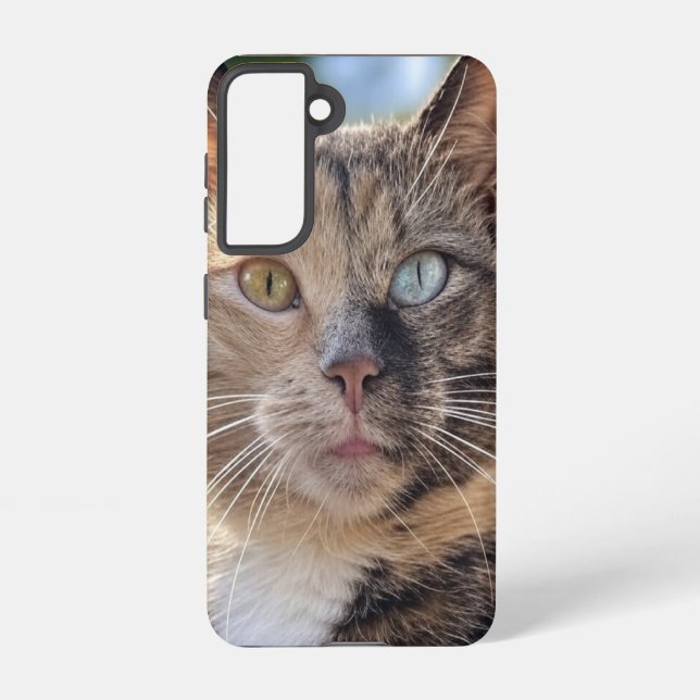 Add Cat Photo Customize Samsung Galaxy Case (Back)