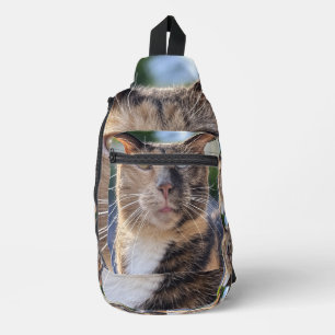 Add Cat Photo Customize Sling Bag