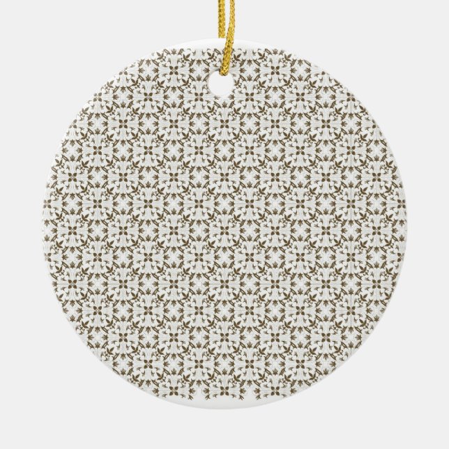 Add Charm to Your Tree with Cheerful Keepsake Ceramic Ornament (Front)
